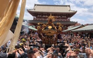 台東区浅草 三社祭の神輿と障害年金相談