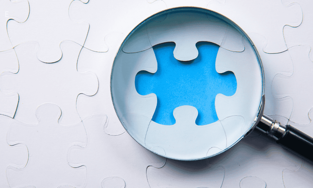 障害年金の不支給原因を分析し、欠けている要件を特定するイメージ